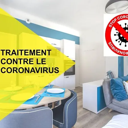 Apartmán Zen Les Thermes - Centre - Parking *