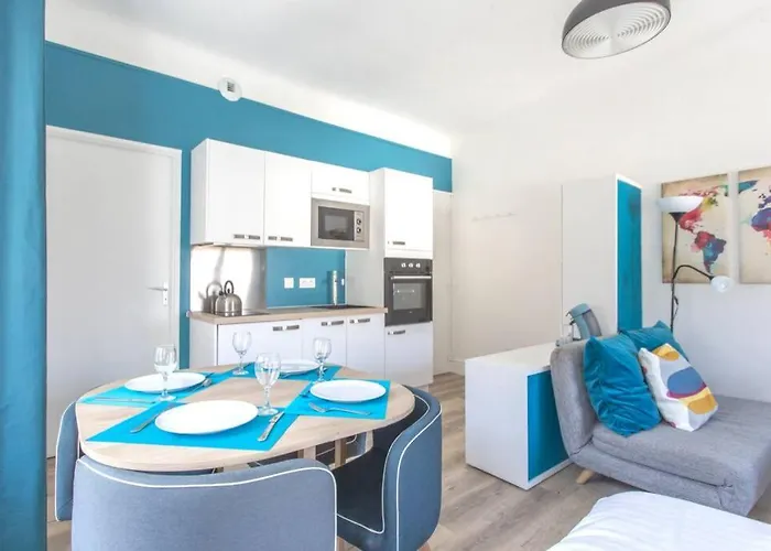 Zen Les Thermes - Centre - Parking Apartamento