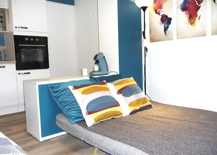 דירה Zen Les Thermes - Centre - Parking שאלו-לז-או